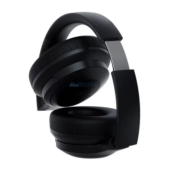 DEVIA EARBASS PRO1 căști bluetooth Stereo (v5.3, microfon, anulare activă a zgomotului, pliabile) NEGRU