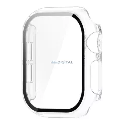   Cadru din plastic (BUMPER, rezistență la șocuri + sticlă de protecție a ecranului) pentru Apple Watch Series 10 42mm