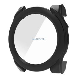   Cadru din plastic (BUMPER, rezistență la șocuri + sticlă de protecție a ecranului) BLACK Garmin Fenix 8 47mm