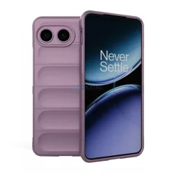   HUSĂ! - Silicon protector de telefon (rezistent la șocuri, protecție cameră, 3D) LILA OnePlus Nord 4