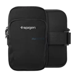   HUSĂ! - SPIGEN A702 Geantă permanentă (universală, SPORT, curea, impermeabilă, dimensiune 6.9") NEGRU