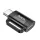 Adaptor HOCO UA31E (conector Lightning - Type-C, transfer de date și încărcare, OTG) NEGRU
