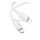 HOCO X107 cablu de date (Tip-C - Lightning, 27W, încărcător rapid PD, 100cm) ALB HOCO X107 cablu de date (Tip-C - Lightning, 27W, încărcător rapid PD, 100cm) ALB