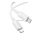 HOCO X107 cablu de date (Tip-C - Tip-C, 60W, încărcător rapid PD 3.0, 100cm) ALB HOCO X107 cablu de date (Tip-C - Tip-C, 60W, încărcător rapid PD 3.0, 100cm) ALB