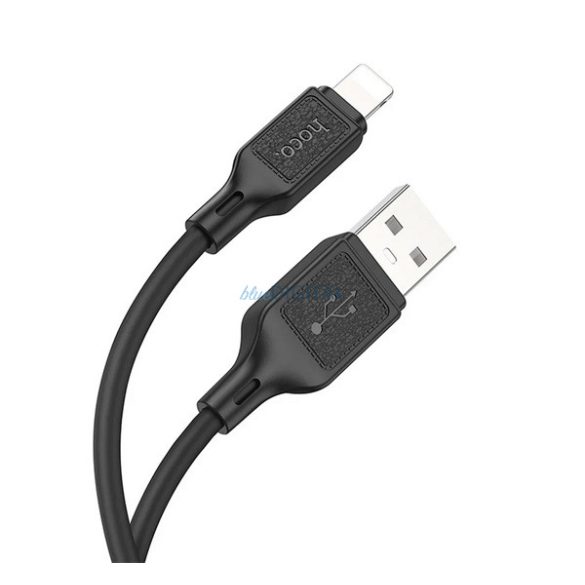HOCO X90 cablu de date (USB - lightning, 2.4A, 100cm) NEGRU