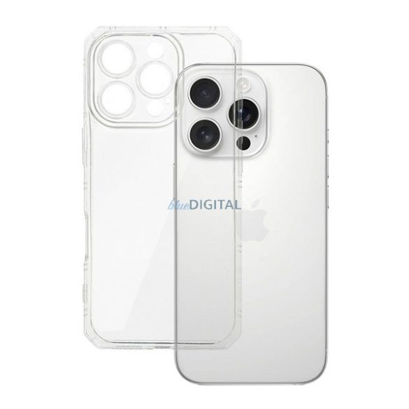 Silicon protector de telefon (rezistent la șocuri, hover cadru) pentru Apple iPhone 16 Pro