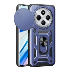   HUSĂ! - Defender silicon protector de telefon (rezistent la șocuri, inel de reținere, protector de cameră) CUTTING BLUE Xiaomi Redmi 14C 4G