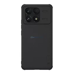   HUSĂ! - NILLKIN SUPER FROSTED PRO plastic protector de telefon (rezistent la impact, cauciucat, suprafață aspră) BLACK Xiaomi Poco F6 Pro 4G