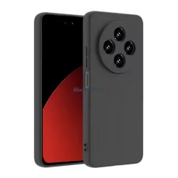   HUSĂ! - Capac de telefon din silicon (mat) BLACK Xiaomi Redmi 14C 4G
