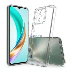   HUSĂ! - Silicon protector de telefon (rezistent la șocuri, spate transparent) pentru Honor X6b
