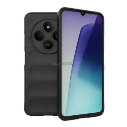   HUSĂ! - Silicon protector de telefon (rezistent la șocuri, protecția camerei, 3D) BLACK Xiaomi Redmi 14C 4G