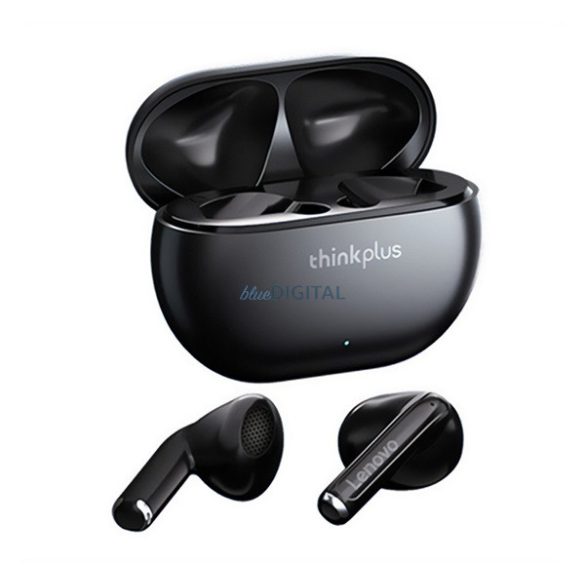 LENOVO XT93 căști bluetooth Stereo (v5.3, TWS, microfon, IPX4 rezistent la apă + încărcător) NEGRU