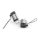 Adaptor AWEI A11 (mufă Type-C - lightning, transfer de date și încărcare, OTG) GRIS deschis