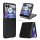 Protecție din plastic pentru telefon (spate din piele) BLACK Motorola Razr 50 5G Protecție din plastic pentru telefon (spate din piele) BLACK Motorola Razr 50 5G