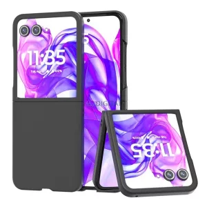 HUSĂ! - Capac de telefon din plastic BLACK Motorola Razr 50 Ultra 5G