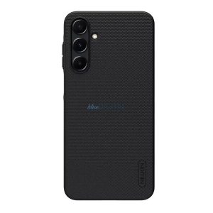 HUSĂ! - NILLKIN SUPER FROSTED plastic protector de telefon (cauciucat, suprafață aspră) BLACK Samsung Galaxy A16 5G (SM-A166), Galaxy A16 4G (SM-A165)