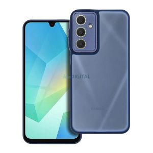 HUSĂ! - Silicon protector de telefon (rezistent la șocuri, spate acrilic, protector de cameră) CUTTING BLUE Samsung Galaxy A16 5G (SM-A166), Galaxy A16 4G (SM-A165)