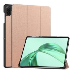   Husă permanentă, efect piele (FLIP activ, deschidere laterală, TRIFOLD, desktop) GOLDEN Honor Pad X8a