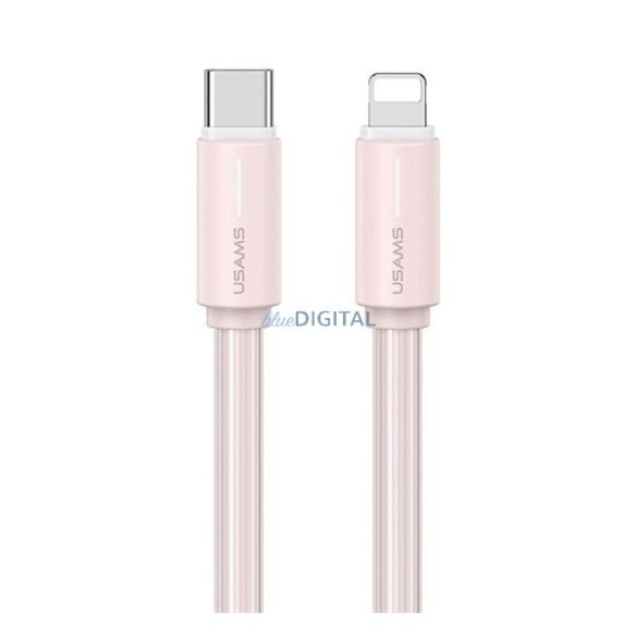 USAMS YU cablu de date (Tip-C - fulger, 30W, încărcător rapid, 100cm, șiret)