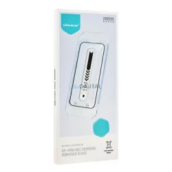   NILLKIN CP+ PRO ecran protector de sticlă (2.5D, lipici complet, filtrare UV, 0.33mm, 9H + cadru) BLACK Apple iPhone 16 5G