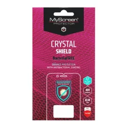   MYSCREEN CRYSTAL BacteriaFREE ecran protector film (antibacterian, 4H, nu curbat) pentru Realme C63 4G