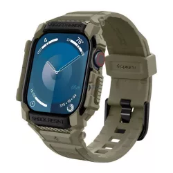   SPIGEN RUGGED ARMOR PRO Strap (dimensiune personalizată, silicon, rezistent la șocuri + cadru din silicon) CUTTING TIRE Apple Watch Series 10 46mm