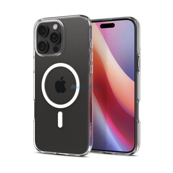 SPIGEN CRYSTAL FLEX MAGSAFE silicon telefon protector (rezistent la impact, bubble heel, MagSafe) pentru Apple iPhone 16 Pro 5G