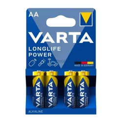   VARTA LONGLIFE POWER baterie cu durată lungă de viață (AA, R6, 1.5V, alcalină) 4 buc/pachet