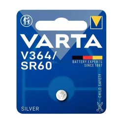   Baterie buton VARTA (SR60, 1.55V, oxid de argint) 1 buc/pachet