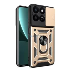   HUSĂ! - Protector de telefon din silicon Defender (rezistent la șocuri, inel de reținere, protector pentru cameră) GOLD Honor 200 Smart 5G