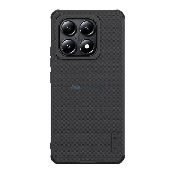 NILLKIN SUPER FROSTED PRO plastic protector de telefon (rezistent la impact, cauciucat, suprafață aspră) BLACK Xiaomi 14T 5G