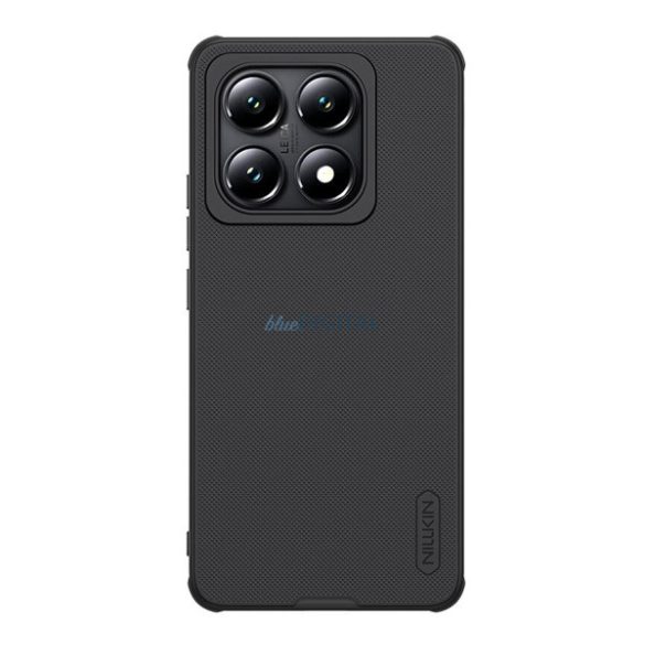 NILLKIN SUPER FROSTED PRO plastic protector de telefon (rezistent la impact, cauciucat, suprafață aspră) BLACK Xiaomi 14T Pro 5G