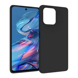   HUSĂ! - Husă siliconică pentru telefon (mată) BLACK Motorola Moto G75