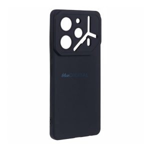 Capac de telefon din silicon (mat) BLACK Tecno Pova 6 Pro 5G