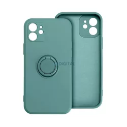  HUSĂ! - Silicon protector de telefon (inel de montare, microfibră pluș interior, magnetic, protector de cameră) pernă pliabilă pentru Xiaomi Redmi 14C 4G