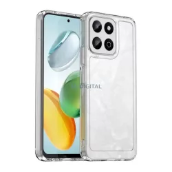   HUSĂ! - Silicon protector de telefon (rezistent la șocuri, spate transparent) pentru Honor 200 Smart 5G