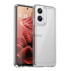   HUSĂ! - Silicon protector de telefon (rezistent la șocuri, transparent capac spate) pentru Motorola Moto G35 5G