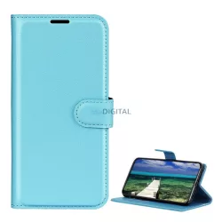   HUSĂ! - Carcasă permanentă, efect piele (FLIP, deschidere laterală, desktop, premium) MENU Motorola Moto G75