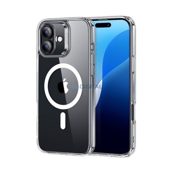 ESR CH HALOLOCK silicon telefon protector (rezistent la șocuri, bubble heel, MagSafe) pentru Apple iPhone 16 5G