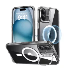   HUSĂ! - ESR CLASSIC HALOLOCK silicon protector de telefon (rezistent la impact, bubble heel, MagSafe) pentru Apple iPhone 16 5G