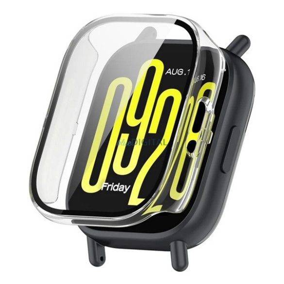 Cadru din plastic (BUMPER, rezistență la șocuri + sticlă de protecție a afișajului) pentru Xiaomi Redmi Watch 5 Lite