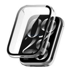   Cadru din plastic (BUMPER, rezistență la șocuri + sticlă de protecție a afișajului) pentru Xiaomi Smart Band 9 Pro