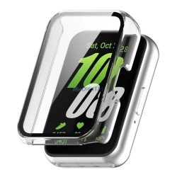   Cadru din plastic (BUMPER, rezistență la șocuri + ecran protector din sticlă) pentru Samsung Galaxy Fit 3