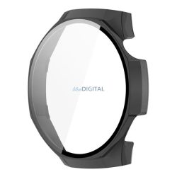   Cadru din plastic (BUMPER, rezistență la șocuri + sticlă de protecție a ecranului) BLACK Huawei Watch GT 5 Pro 46mm