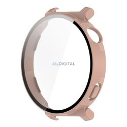   Cadru din plastic (BUMPER, rezistență la șocuri + sticlă de protecție a ecranului) BRONZE Huawei Watch GT 5 Pro 42mm