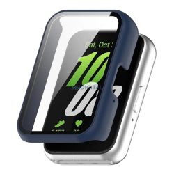   Cadru din plastic (BUMPER, rezistență la șocuri + ecran protector din sticlă) CUTTING BLUE Samsung Galaxy Fit 3