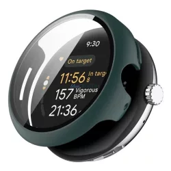   Cadru din plastic (BUMPER, rezistență la șocuri + sticlă de protecție a afișajului) GLASS DE PROTECȚIE CUTTING Google Pixel Watch 3 45mm