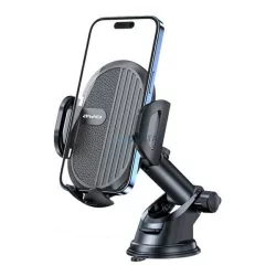   Suport auto AWEI X72 (bord, parbriz, ventuză, 360°, dimensiune 4.7-7.2") NEGRU