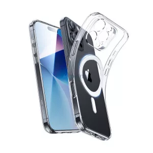 HUSĂ! - ESR ZERO HALOLOCK silicon telefon protector (rezistenta la impact, bubble heel, MagSafe) pentru Apple iPhone 16 Pro