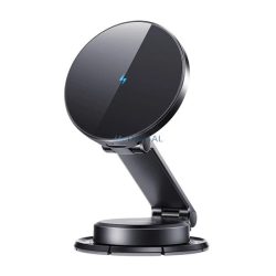   Suport auto JOYROOM (tablou de bord, magnetic, încărcător rapid, 15W, fără fir, indicator LED) NEGRU